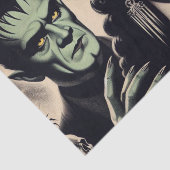 Vintag Goth Woman Seidenpapier (Ausschnitt)