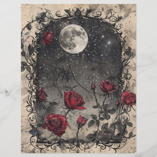 Vintag-Gothic-Junk-Journal (Vorderseite)