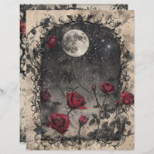 Vintag-Gothic-Junk-Journal (Vorne/Hinten)