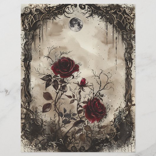 Vintag-Gothic-Junk-Journal (Vorderseite)