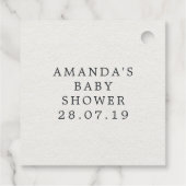 Vintag Gothic Steampunk Geschenkanhänger (Rückseite)