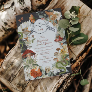 Vintag gotisch-botanisch   Skeleton Hands Bridal