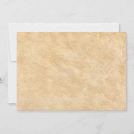 Vintag gotisch einladung (Rückseite)