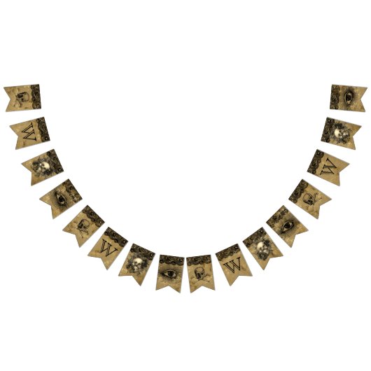 Vintag gotisch | Jagdflaggen | Pergament Wimpelkette (Alle)