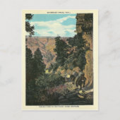 Vintag Grand Canyon Postkarte (Vorderseite)