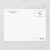 Vintag Grand Canyon Postkarte (Rückseite)