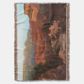 Vintag Grand Canyon Throw Blanket Decke (Vorderseite Vertikal)