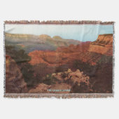 Vintag Grand Canyon Throw Blanket Decke (Vorderseite)