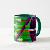 Vintag Grand Tour Solar System Travel Tasse (VorderseiteRechts)