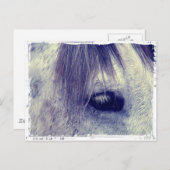 Vintag Grau Postkarte (Vorne/Hinten)