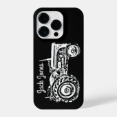 Vintag-Grauschnecke iPhone Hülle (Rückseite)