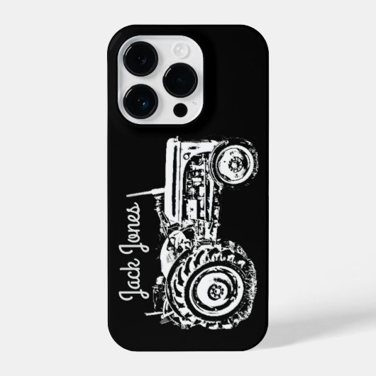 Vintag-Grauschnecke iPhone Hülle (Rückseite)