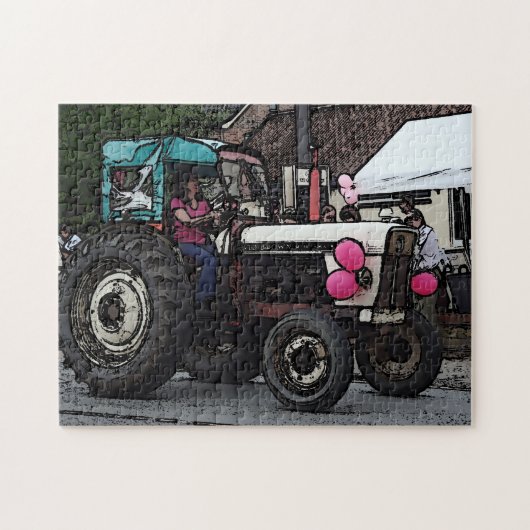 Vintag-Grauschnecke Puzzle (Horizontal)