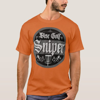 Vintag Gray Disk Golf Sniper T-Shirt