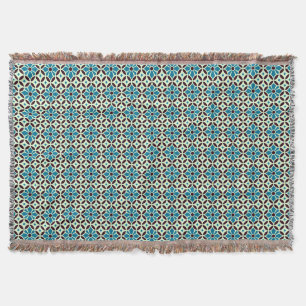 Vintag Green Beige Barcelona Star Tile Geometrie Decke