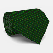 Vintag Green Ivy Envy Krawatte (Gerollt)