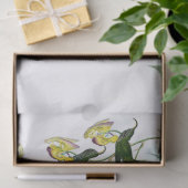Vintag Green Sickle Bill Hummingbird Decoupage Seidenpapier (Geschenk)