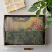 Vintag Green Tractor Barn Weihnachten Seidenpapier (Geschenk)