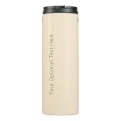 Vintag Greenbelt Custom Text Tumbler Thermosbecher (Rückseite)