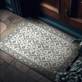 Vintag Greenery William Morris Floral Pattern Fußmatte