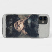 Vintag Grid Portrait Mobile Case (Rückseite (Horizontal))