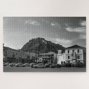 Vintag Griechenland Nafplion Venezianische Burg Puzzle
