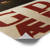 Vintag Griechenland Poster Print (Ecke)