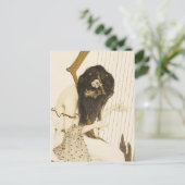 Vintag Griechisch Harpist Postcard Postkarte (Stehend Vorderseite)