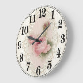 Vintag Große Wanduhr (Winkel)