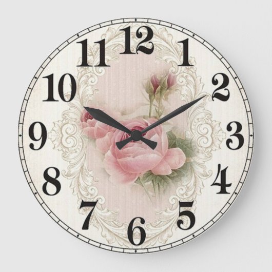 Vintag Große Wanduhr (Vorderseite)