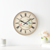 Vintag Große Wanduhr (Zuhause)