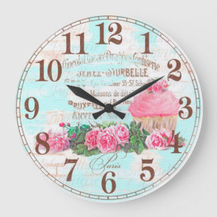 Vintag Große Wanduhr