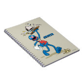 Vintag Grover the Kellner Notizblock (Rechte Seite)