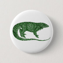 Vintag grüne Lizard