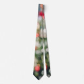 Vintag-grüner Weihnachtsbaum Krawatte (Vorderseite)