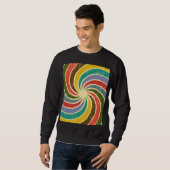 Vintag Grunge Abstrakt sauberer Hintergrund. Sweatshirt (Vorne ganz)