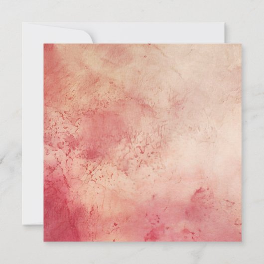 Vintag Grunge Candlelight Wreath Weihnachten Einladung (Rückseite)