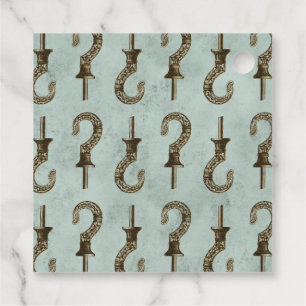 Vintag Grunge Pirate Geschenkanhänger