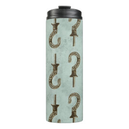 Vintag Grunge Pirate Thermosbecher