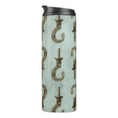 Vintag Grunge Pirate Thermosbecher (Nach rechts gedreht)