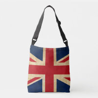 Vintag Grunge United Kingdom Flag Union Jack