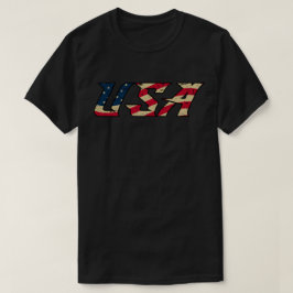 Vintag Grunge USA Typografie T-Shirt