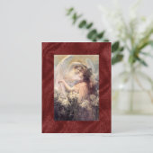 Vintag Guardian Angel Postcard Postkarte (Stehend Vorderseite)