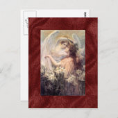Vintag Guardian Angel Postcard Postkarte (Vorne/Hinten)
