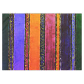 Vintag Guatemala Rainbow Tischdecke (Vorderseite (Horizontal))