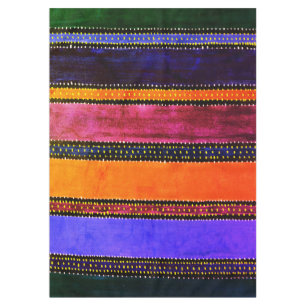 Vintag Guatemala Rainbow Tischdecke