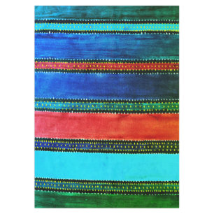 Vintag Guatemala Rainbow Tischdecke