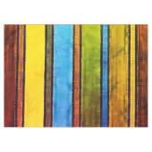 Vintag Guatemala Rainbow Tischdecke (Vorderseite (Horizontal))