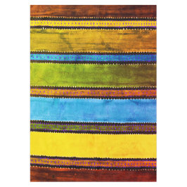 Vintag Guatemala Rainbow Tischdecke