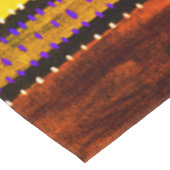 Vintag Guatemala Rainbow Tischdecke (Schrägansicht)